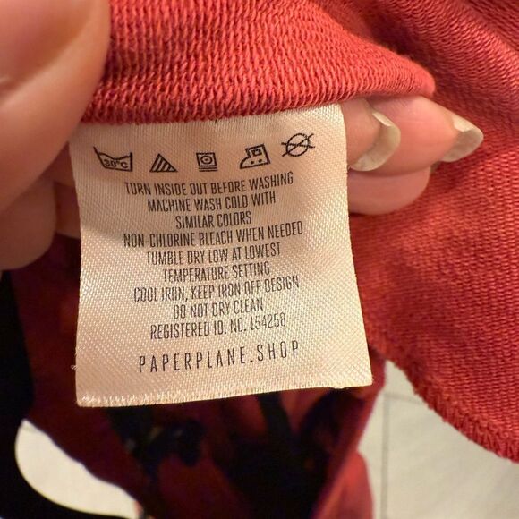 Paper planes RICH OR DYE FRENCH TERRY JOGGERS - SUNSET - Picture 6 of 7